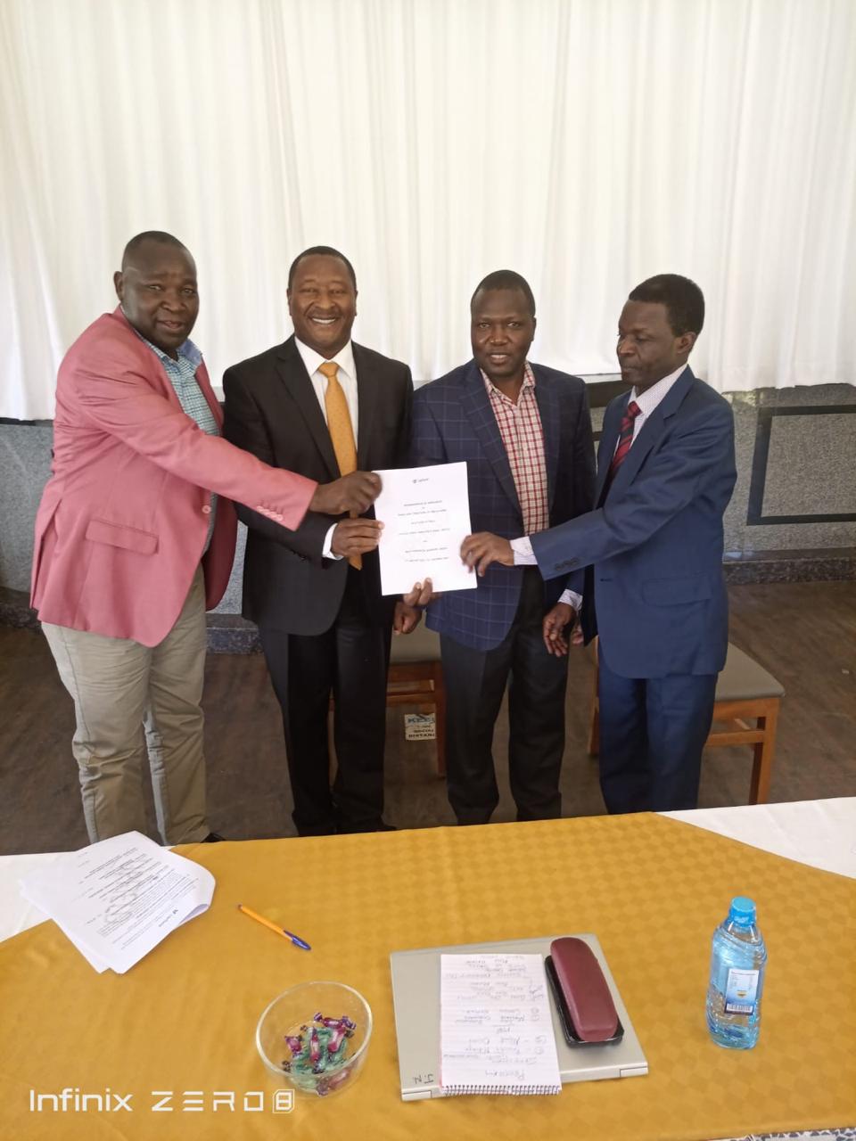 Signing CBA at Upfield