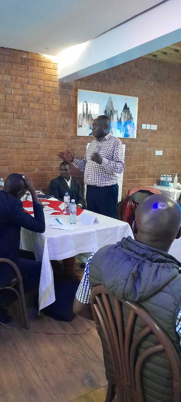 Deputy GS addressing Shop Stewards